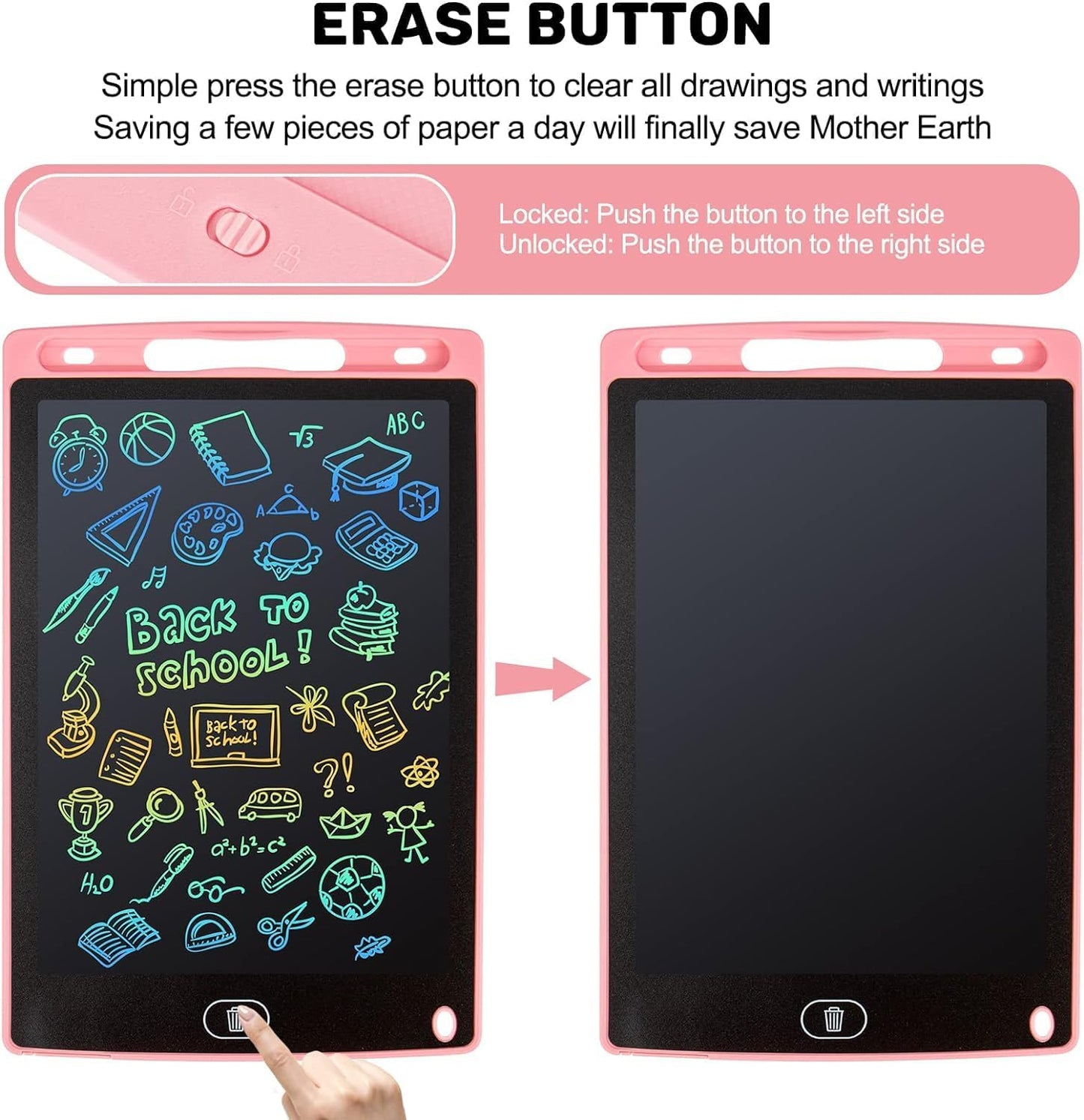 LCD Writing Erasable Tablet