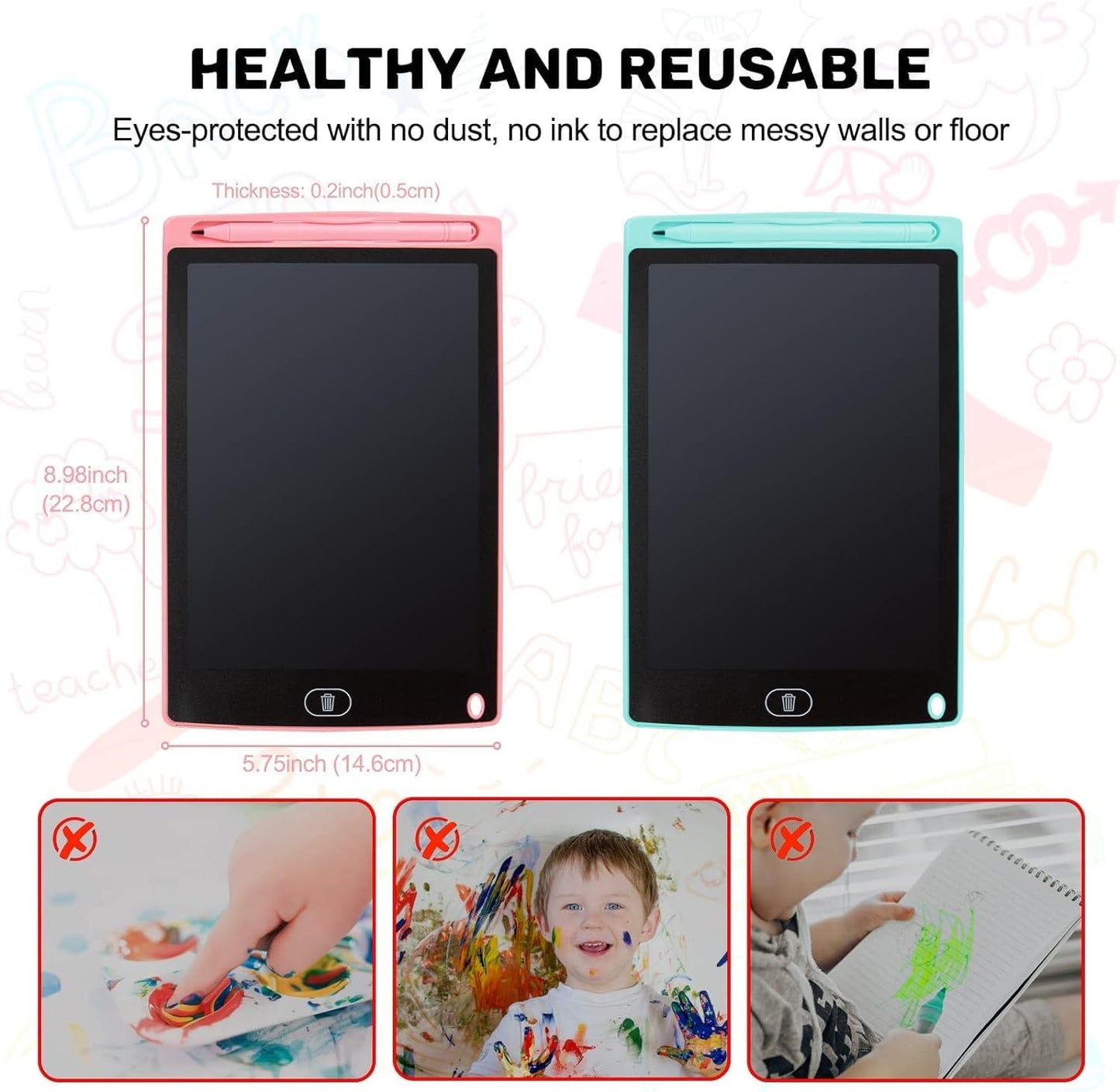 LCD Writing Erasable Tablet