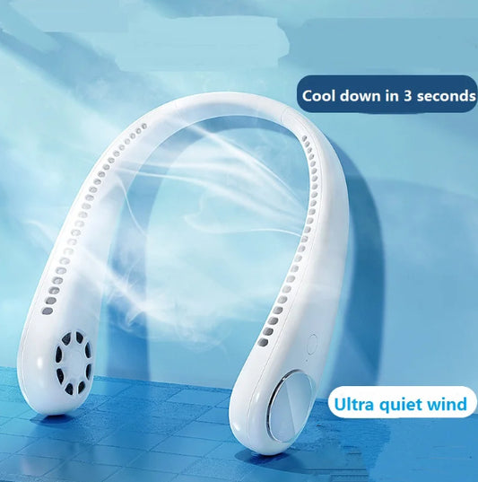Portable Neck Fan- 360° Cooling