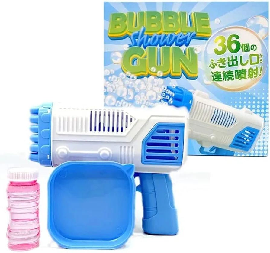 36 Holes Automatic Bubble Gun for Kids