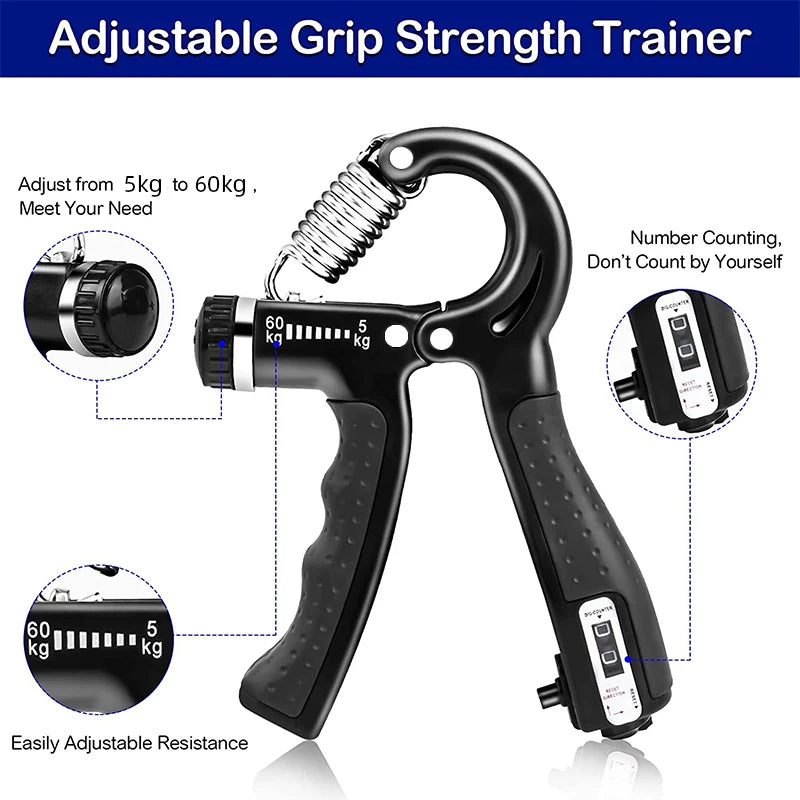 Hand Gripper Automatic Counting